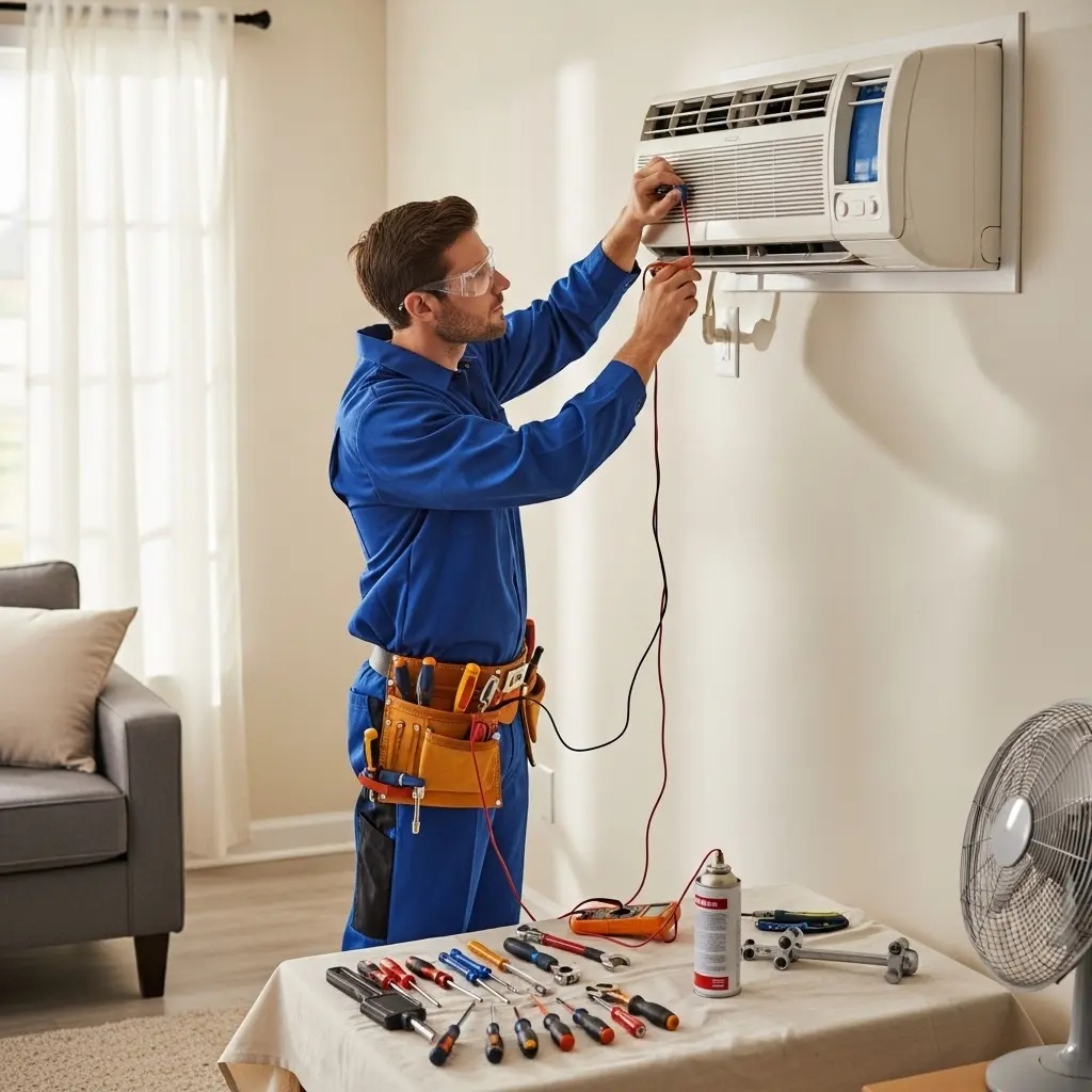 Şereflikoçhisar York York klima gaz dolumu ve bakım – Enerji verimliliği artırıldı. - Teknik servis örneği